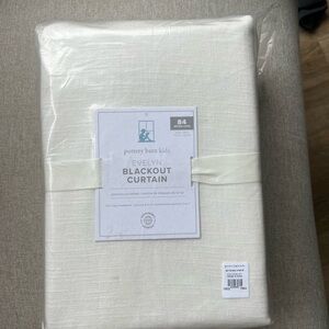 Pottery Barn Kids Evelyn Blackout Curtain - Cream